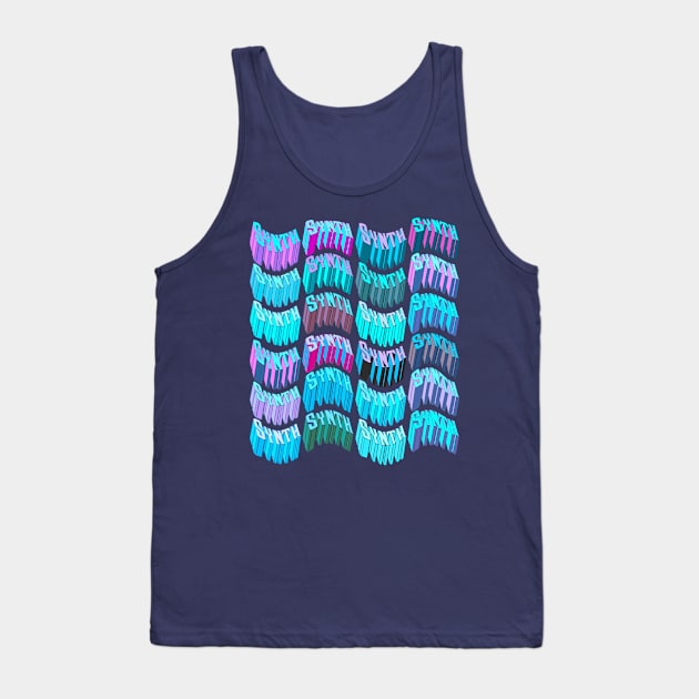 Synthesizer for Synth lover Tank Top by Mewzeek_T